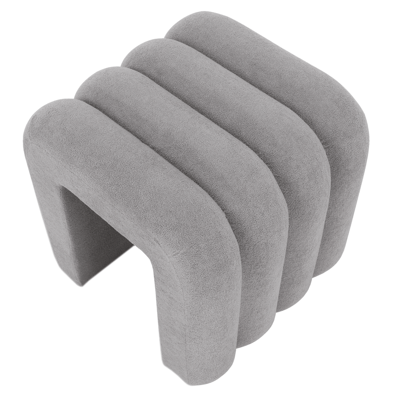 Casa si Gradina - Mobilier - Scaune si fotolii - Tabureti - Taburet de design, tesatura gri, SUNDO - Infinity.ro