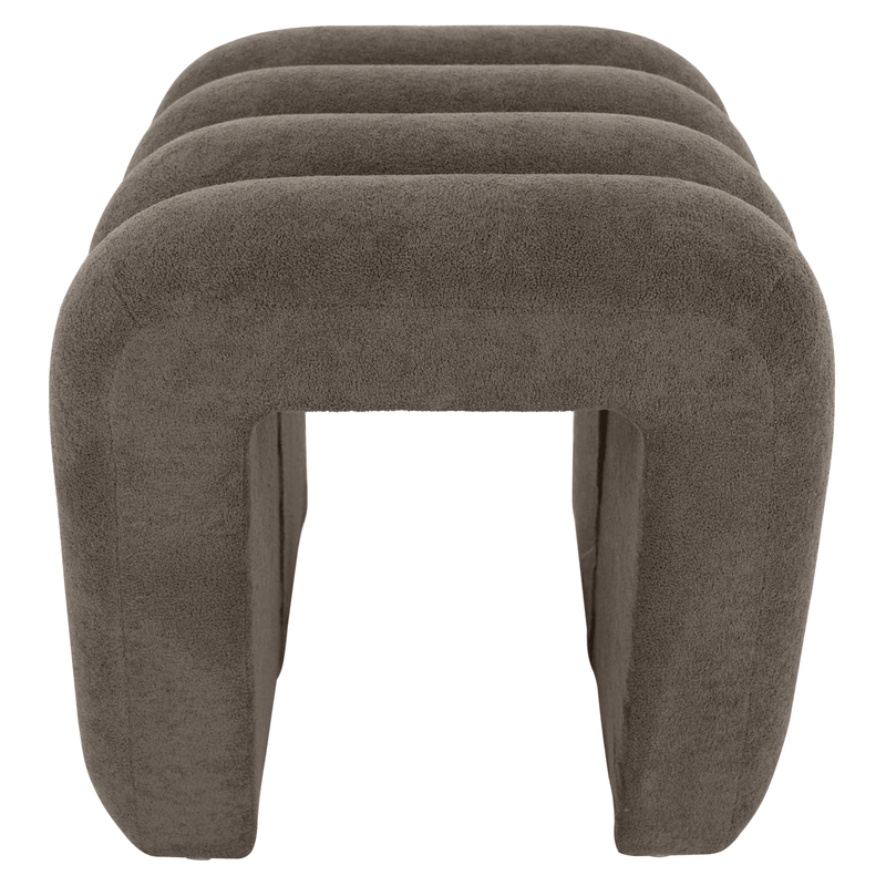Casa si Gradina - Mobilier - Scaune si fotolii - Tabureti - Taburet de design, tesatura maro, SUNDO - Infinity.ro
