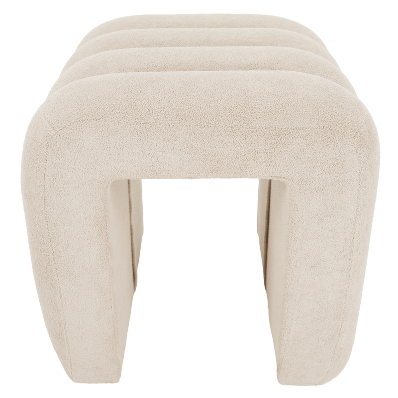 Casa si Gradina - Mobilier - Scaune si fotolii - Tabureti - Taburet de design, tesatura bej, SUNDO - Infinity.ro