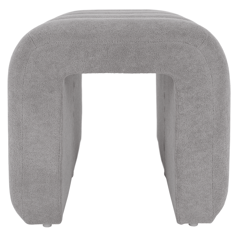 Casa si Gradina - Mobilier - Scaune si fotolii - Tabureti - Taburet de design, tesatura gri, SUNDO - Infinity.ro
