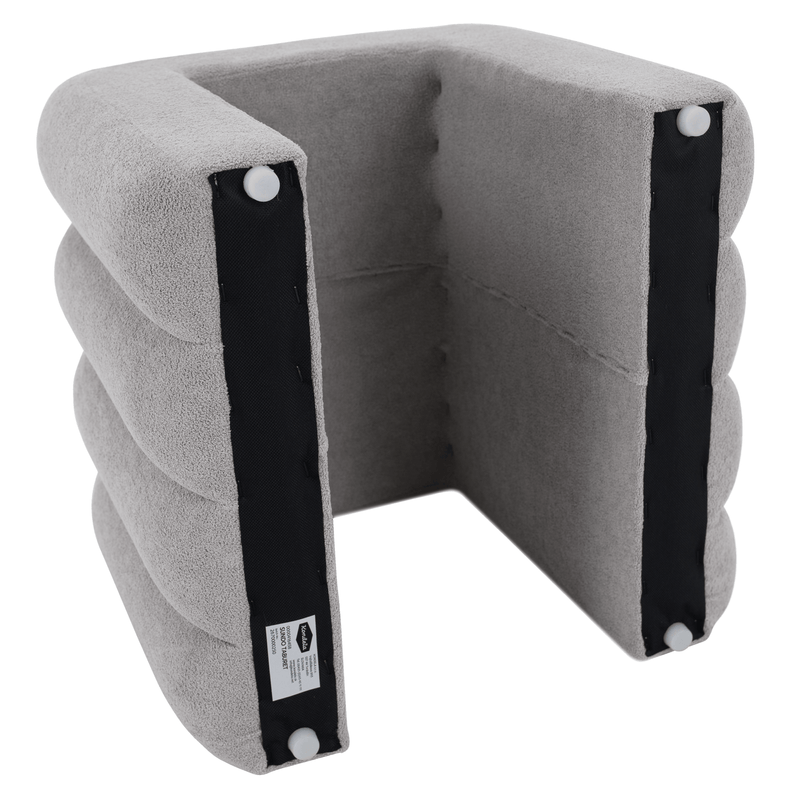 Casa si Gradina - Mobilier - Scaune si fotolii - Tabureti - Taburet de design, tesatura gri, SUNDO - Infinity.ro