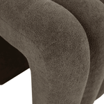 Casa si Gradina - Mobilier - Scaune si fotolii - Tabureti - Taburet de design, tesatura maro, SUNDO - Infinity.ro