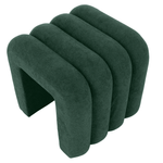 Casa si Gradina - Mobilier - Scaune si fotolii - Tabureti - Taburet de design, tesatura verde inchis, SUNDO - Infinity.ro