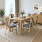Casa si Gradina - Mobilier - Scaune si fotolii - Scaune - Scaun de sufragerie, stejar sonoma/gri, IVORA - Infinity.ro