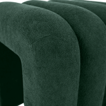 Casa si Gradina - Mobilier - Scaune si fotolii - Tabureti - Taburet de design, tesatura verde inchis, SUNDO - Infinity.ro