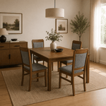 Casa si Gradina - Mobilier - Scaune si fotolii - Scaune - Scaun de sufragerie, nuc/maro, LUXA - Infinity.ro