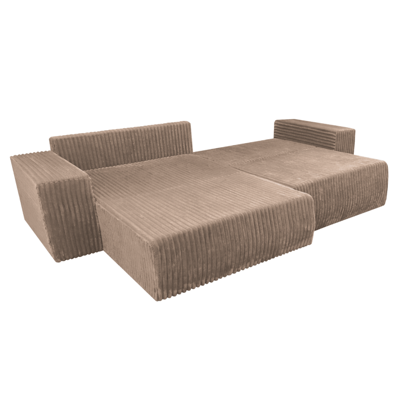Casa si Gradina - Mobilier - Canapele si coltare - Coltare - Set de canapele universal, gri-maro Taupe, PREMA ROH UNI - Infinity.ro