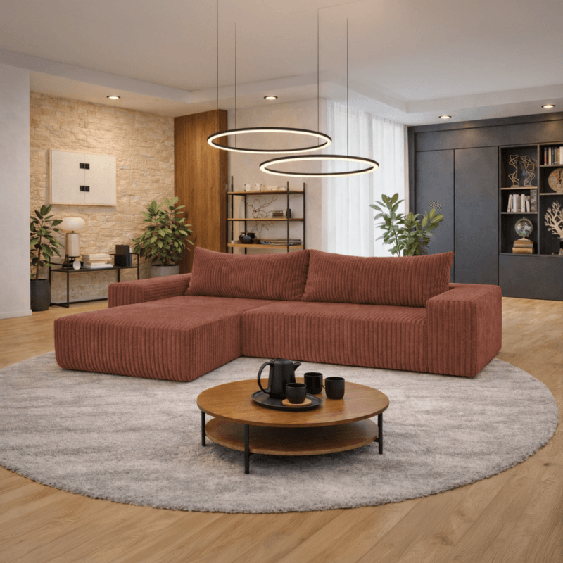Casa si Gradina - Mobilier - Canapele si coltare - Coltare - Set de canapea universal, maro, PREMA ROH UNI - Infinity.ro