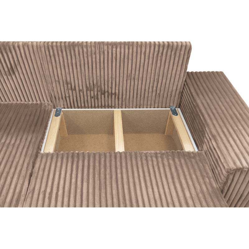 Casa si Gradina - Mobilier - Canapele si coltare - Coltare - Set de canapele universal, gri-maro Taupe, PREMA ROH UNI - Infinity.ro