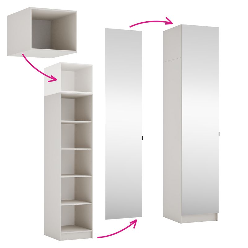Casa si Gradina - Mobilier - Dulapuri si sifoniere - Dulapuri - Corp extensie 50, casmir, KREO - Infinity.ro