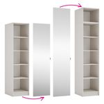 Casa si Gradina - Mobilier - Feronerie si accesorii mobila - Usa joasa cu oglinda 50, casmir, KREO - Infinity.ro