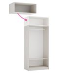 Casa si Gradina - Mobilier - Dulapuri si sifoniere - Dulapuri - Corp extensie 100, casmir, KREO - Infinity.ro