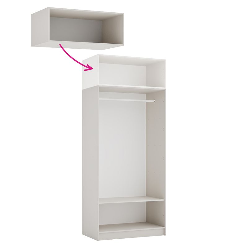Casa si Gradina - Mobilier - Dulapuri si sifoniere - Dulapuri - Corp extensie 100, casmir, KREO - Infinity.ro