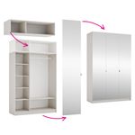Casa si Gradina - Mobilier - Dulapuri si sifoniere - Dulapuri - Corp extensie 150, casmir, KREO - Infinity.ro