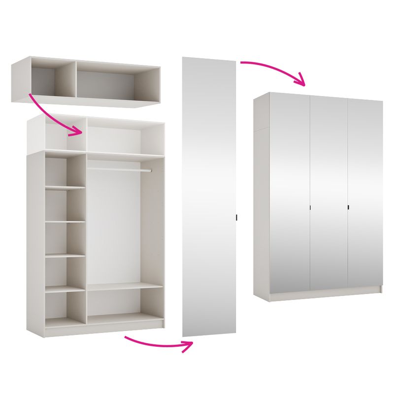 Casa si Gradina - Mobilier - Dulapuri si sifoniere - Dulapuri - Corp extensie 150, casmir, KREO - Infinity.ro