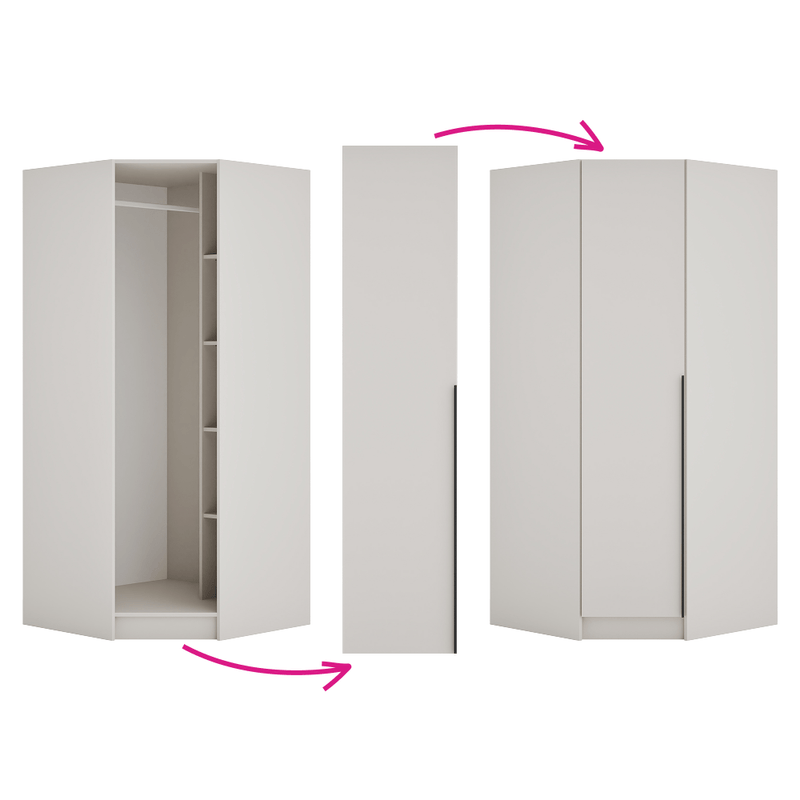 Casa si Gradina - Mobilier - Feronerie si accesorii mobila - Usa joasa de colt, casmir, KREO - Infinity.ro