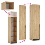 Casa si Gradina - Mobilier - Dulapuri si sifoniere - Dulapuri - Corp extensie 50, stejar artisan, KREO - Infinity.ro