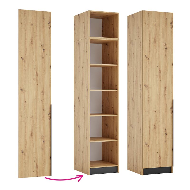 Casa si Gradina - Mobilier - Feronerie si accesorii mobila - Usa inalta 50, stejar artisan, KREO - Infinity.ro