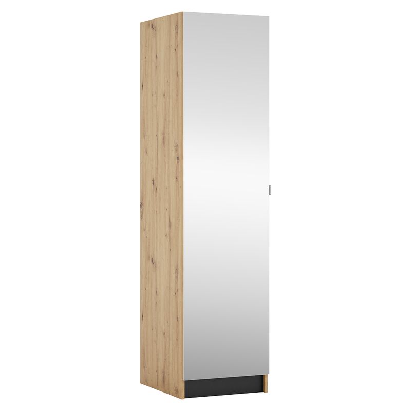Casa si Gradina - Mobilier - Feronerie si accesorii mobila - Usa joasa cu oglinda 50, stejar artisan, KREO - Infinity.ro