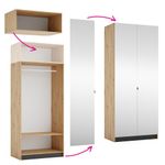 Casa si Gradina - Mobilier - Dulapuri si sifoniere - Dulapuri - Corp extensie 100, stejar artisan, KREO - Infinity.ro
