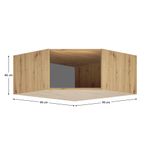 Casa si Gradina - Mobilier - Dulapuri si sifoniere - Dulapuri - Corp extensie de colt, stejar artisan, KREO - Infinity.ro