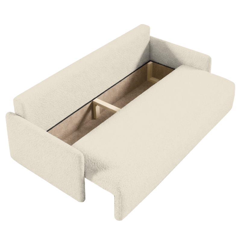 Casa si Gradina - Mobilier - Canapele si coltare - Canapele - Canapea extensibila, crem, ZERUS - Infinity.ro