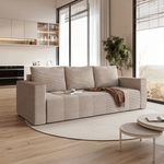 Casa si Gradina - Mobilier - Canapele si coltare - Canapele - Canapea extensibila, bej Taupe, LEONY - Infinity.ro
