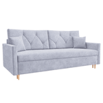 Casa si Gradina - Mobilier - Canapele si coltare - Canapele - Canapea extensibila, gri deschis, VALEN - Infinity.ro