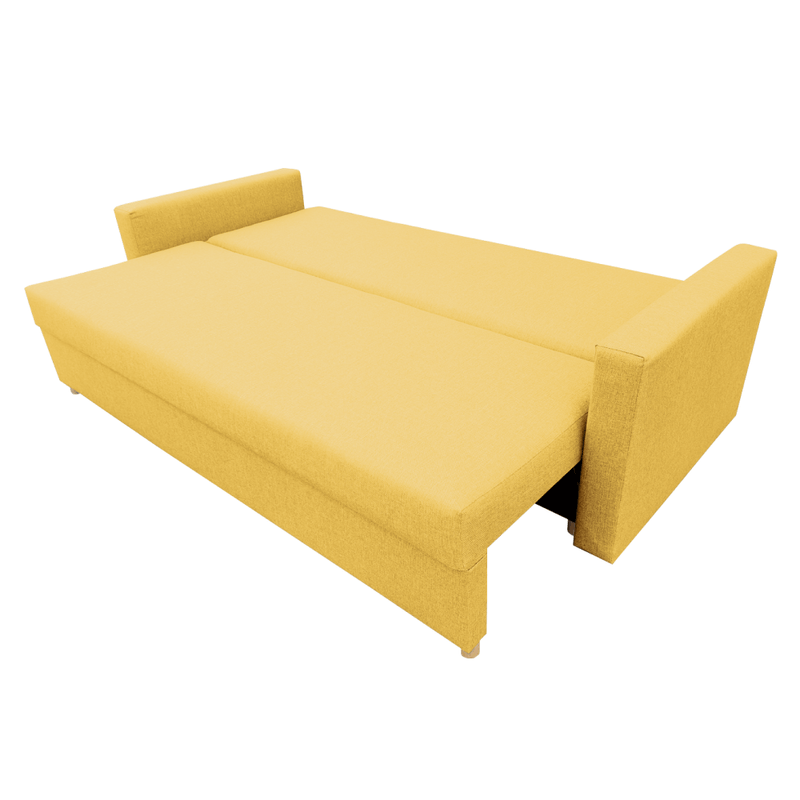 Casa si Gradina - Mobilier - Canapele si coltare - Canapele - Canapea extensibila, galben, VALEN - Infinity.ro