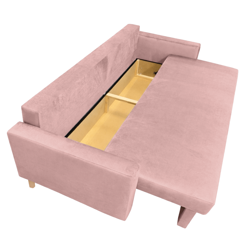 Casa si Gradina - Mobilier - Canapele si coltare - Canapele - Canapea extensibila, roz, VALEN - Infinity.ro