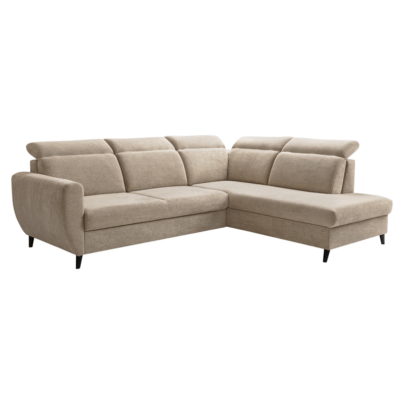 Casa si Gradina - Mobilier - Canapele si coltare - Coltare - Set de canapea de colt, gri-maro Taupe, pe dreapta, ROTTO ROH - Infinity.ro