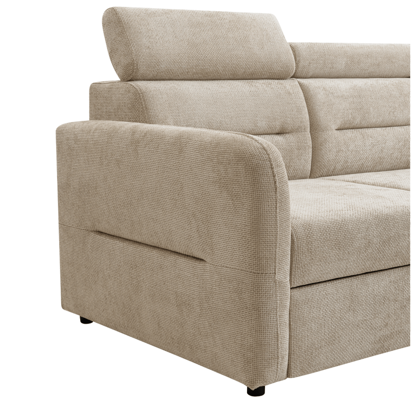 Casa si Gradina - Mobilier - Canapele si coltare - Coltare - Set de canapea universala, bej, GILESA ROH L - Infinity.ro