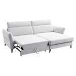 Casa si Gradina - Mobilier - Canapele si coltare - Coltare - Set canapea universala, gri deschis, GLOVE ROH - Infinity.ro