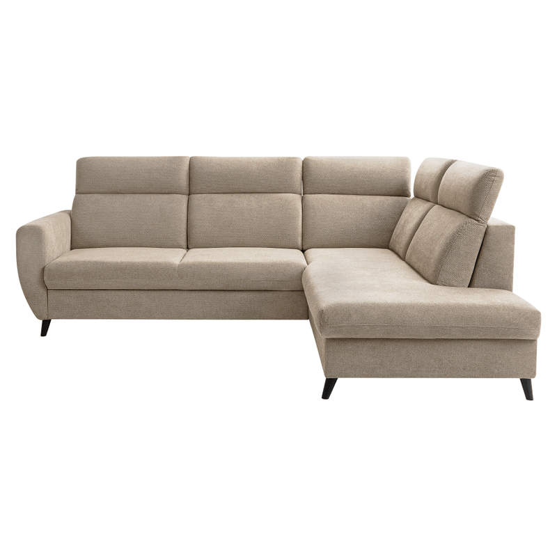 Casa si Gradina - Mobilier - Canapele si coltare - Coltare - Set de canapea de colt, gri-maro Taupe, pe dreapta, ROTTO ROH - Infinity.ro