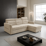 Casa si Gradina - Mobilier - Canapele si coltare - Coltare - Set de canapea universala, bej, GILESA ROH L - Infinity.ro