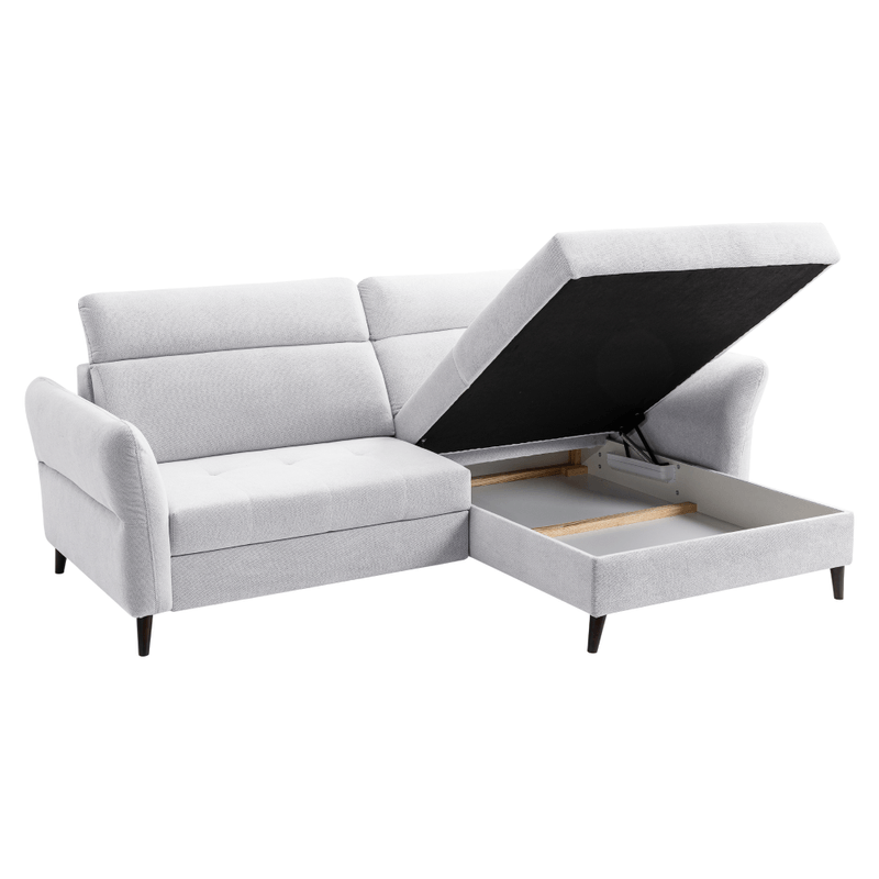 Casa si Gradina - Mobilier - Canapele si coltare - Coltare - Set canapea universala, gri deschis, GLOVE ROH - Infinity.ro