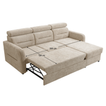Casa si Gradina - Mobilier - Canapele si coltare - Coltare - Set de canapea universala, bej, GILESA ROH L - Infinity.ro