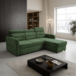 Casa si Gradina - Mobilier - Canapele si coltare - Coltare - Set de canapea universala, verde, GILESA ROH L - Infinity.ro