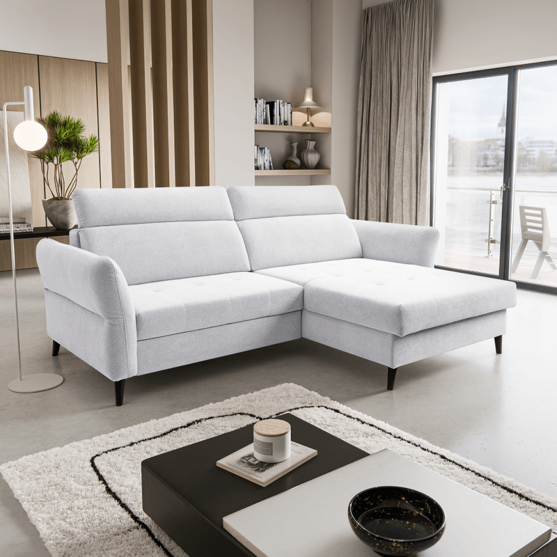 Casa si Gradina - Mobilier - Canapele si coltare - Coltare - Set canapea universala, gri deschis, GLOVE ROH - Infinity.ro