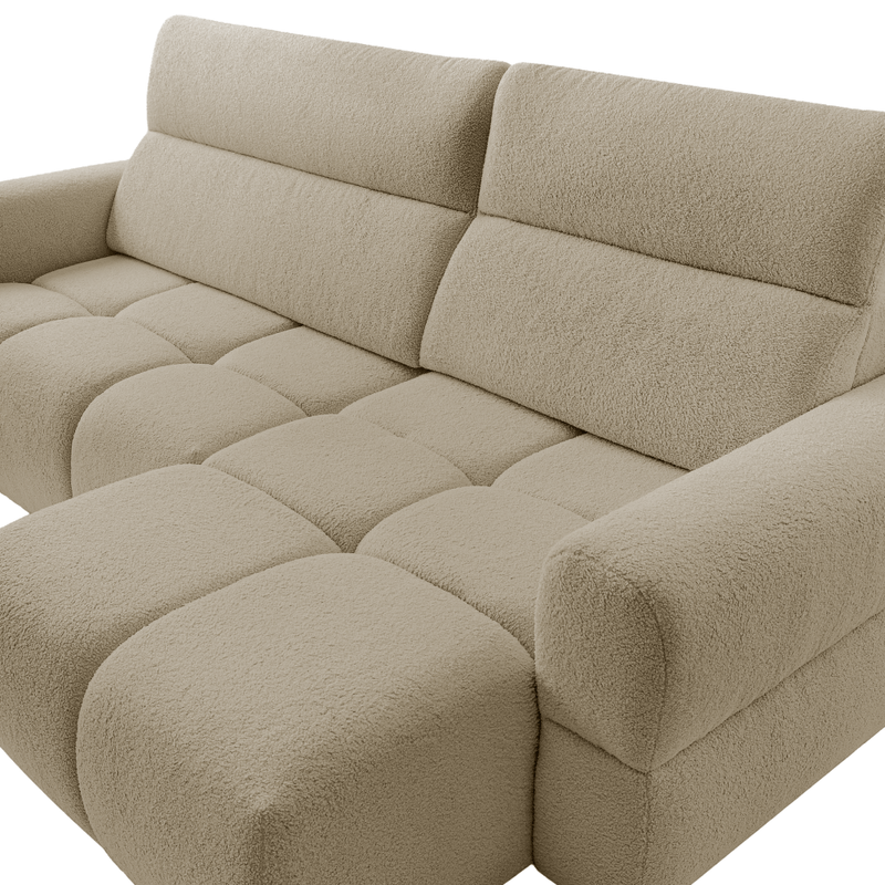 Casa si Gradina - Mobilier - Canapele si coltare - Coltare - Set de canapea de colt, bej, pe dreapta, RISE ROH - Infinity.ro