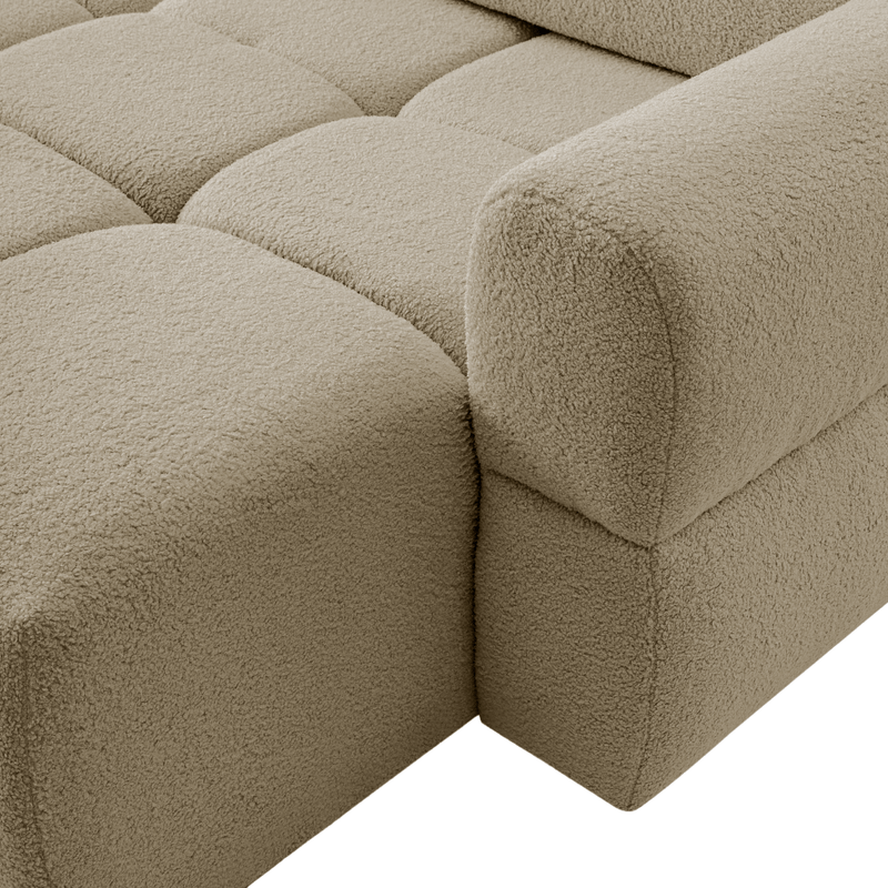 Casa si Gradina - Mobilier - Canapele si coltare - Coltare - Set de canapea de colt, bej, pe dreapta, RISE ROH - Infinity.ro