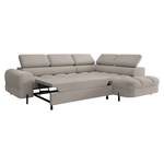 Casa si Gradina - Mobilier - Canapele si coltare - Coltare - Set de canapea de colt, bej Taupe, pe dreapta, BERON ROH - Infinity.ro