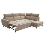 Casa si Gradina - Mobilier - Canapele si coltare - Coltare - Set de canapea de colt, gri-maro Taupe, pe dreapta, ROTTO ROH - Infinity.ro