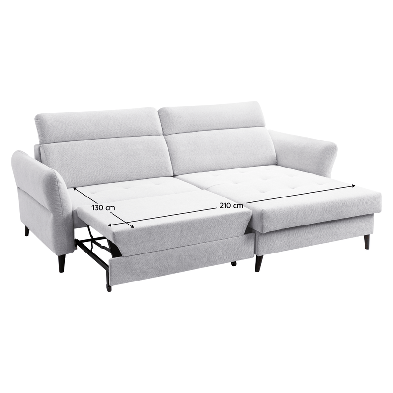 Casa si Gradina - Mobilier - Canapele si coltare - Coltare - Set canapea universala, gri deschis, GLOVE ROH - Infinity.ro