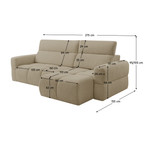 Casa si Gradina - Mobilier - Canapele si coltare - Coltare - Set de canapea de colt, bej, pe dreapta, RISE ROH - Infinity.ro