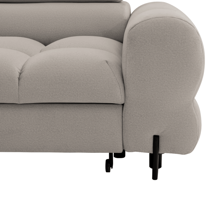 Casa si Gradina - Mobilier - Canapele si coltare - Coltare - Set canapea de colt, bej Taupe, pe stanga, BERON ROH - Infinity.ro