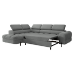 Casa si Gradina - Mobilier - Canapele si coltare - Coltare - Set canapea de colt, gri, pe stanga, BERON ROH - Infinity.ro
