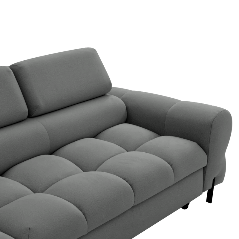 Casa si Gradina - Mobilier - Canapele si coltare - Coltare - Set canapea de colt, gri, pe stanga, BERON ROH - Infinity.ro