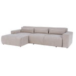 Casa si Gradina - Mobilier - Canapele si coltare - Coltare - Set canapea de colt, bej, pe stanga, LORENY ROH - Infinity.ro