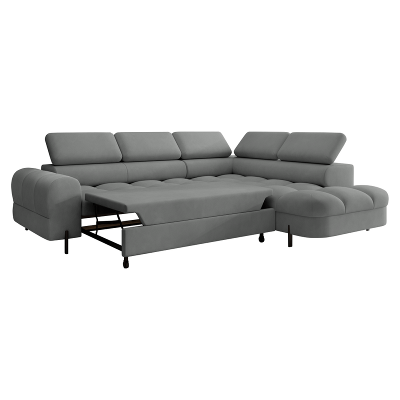Casa si Gradina - Mobilier - Canapele si coltare - Coltare - Set canapea de colt, gri, pe dreapta, BERON ROH - Infinity.ro